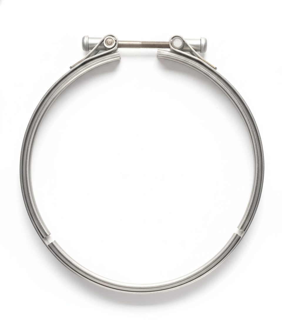 TITC186 - V-CLAMP Ø186 - STAINLESS STEEL 304