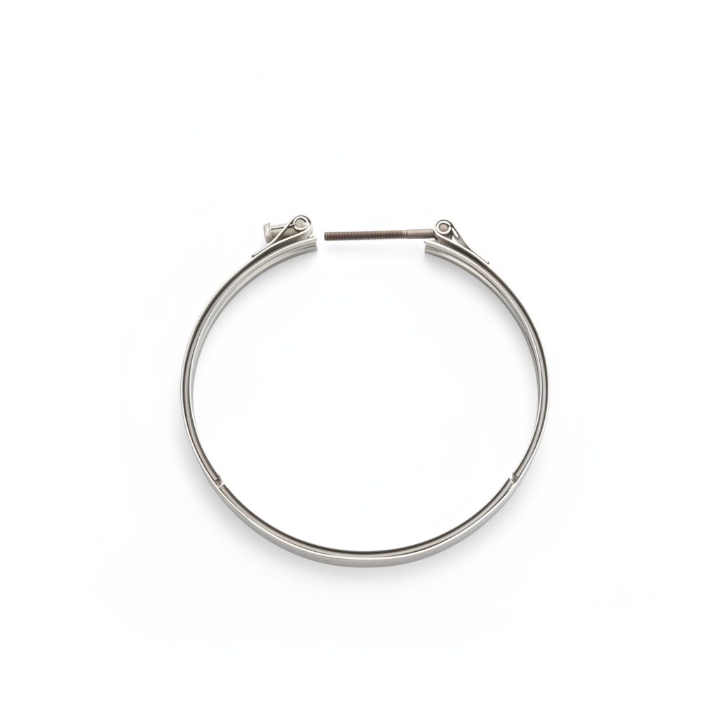 TITC202 - V-CLAMP Ø202 - 17MM - STAINLESS STEEL 304